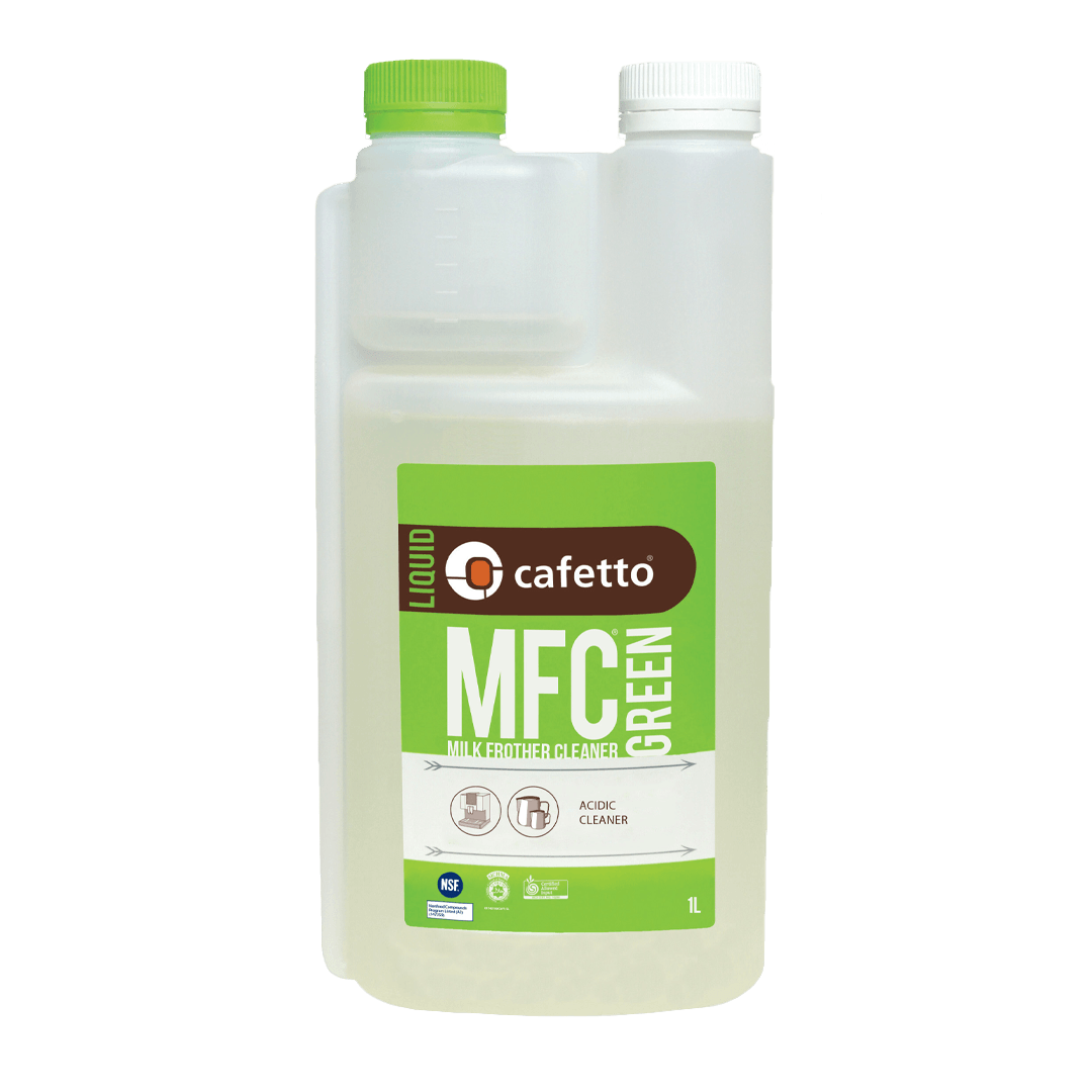 Cafetto MFC® Green Milk Frother Cleaner 1L - Curve Coffee Collaborators