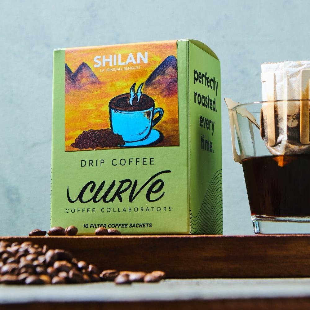 Shilan Natural Drip Box Coffee 12G X 10'S - Curve Coffee Collaborators